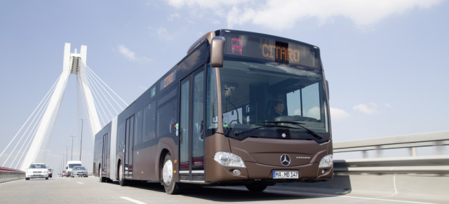 Daimler Buses: Rekordauftrag: Größter Stadtbus-Auftrag ever! 600 Mercedes-Benz Citaro rollen nach Riad