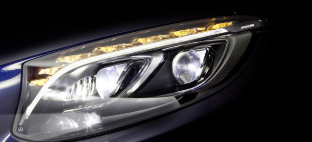 Mehr Licht in allen Situationen: Die Nacht wird zum Tag: MULTIBEAM LED Technik für mehr Licht bei Mercedes-Benz