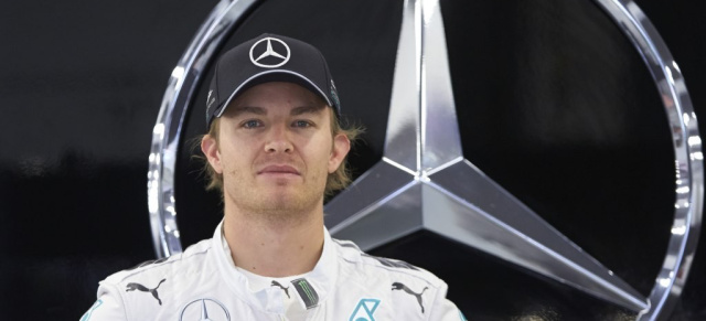 Vertragsverlängerung: Nico Rosberg bleibt noch viele Jahre bei den Silberpfeilen: MERCEDES AMG PETRONAS und Nico Rosberg verlängern Vertrag