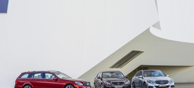 Das doppelte Flottchen - die neue E-Klasse von Mercedes-Benz : Die neue E-Klasse von Mercedes ist ein Auto mit zwei Gesichtern bzw. unterschiedlichen Fronten 