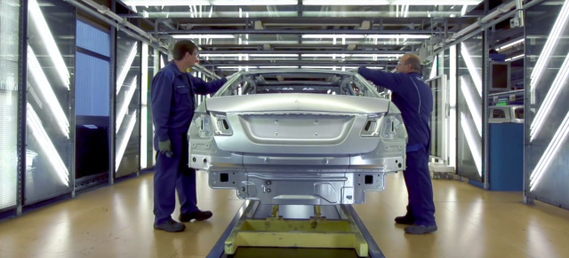 Video: das Mercedes-Benz Werk Sindelfingen: MB Werk Sindelfingen inside: Wo und wie bewegende Mercedes-Fahrzeuge entstehen (Video)