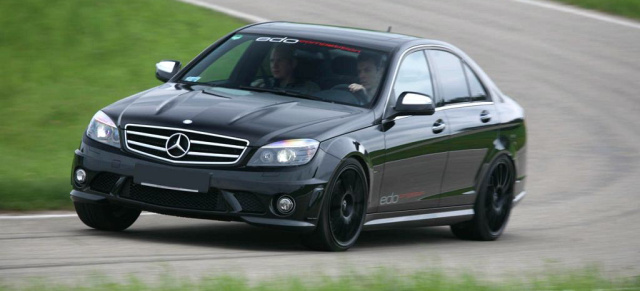 Höher, schneller, weiter: Edo C63 AMG: Mercedes-Tuning made by Edo Competition