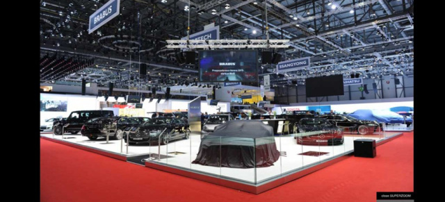 BRABUS zündet  in Genf ein Festival der Premieren: Der bekannte Mercedes Tuner zeigt auf dem Auto Salon fünf Weltpremieren. 
