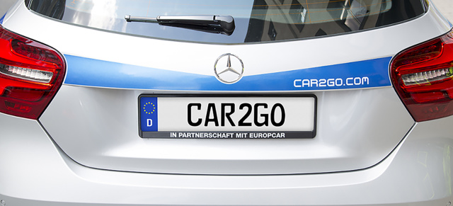 car2go: Münchner car2go-Flotte jetzt mit Fahrzeugen von smart und Mercedes-Benz 