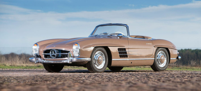 Zwei stahlharte Profis: Erstbesitzer dieses 1960er Mercedes 300 SL war Industrie-Baron Alfried Krupp