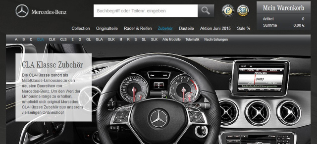 Breit gefächertes Warenangebot mit Preisvorteilen: Original-Teile von Mercedes zum fairen Preis online bestellen