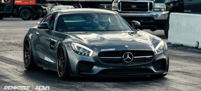 Speed-Rekord: Schnellster Mercedes AMG GT-S der Welt (Video): RENNtech schafft eine 10er Zeit über die Viertelmeile