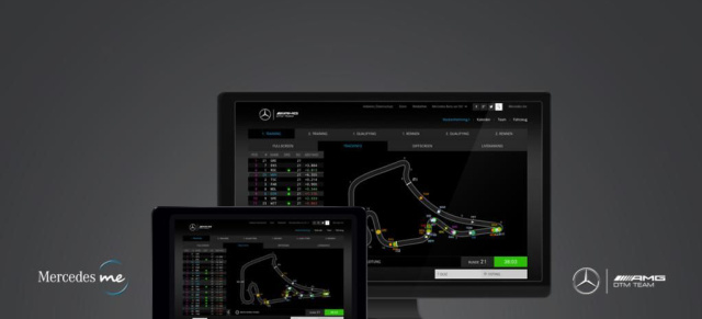 Die Mercedes-AMG DTM Teams hautnah verfolgen : Racing live erleben mit „My Race Hub“