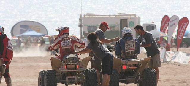 Dakar Rallye 2012: 9.Etappe:  Antofagasta - Iquique : Ellen Lohr berichtet in Mercedes-Fans.de von der Rallye Dakar  