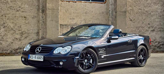 Mercedes SL55 AMG: Das Kraftpaket	: 2006er R230 bringt satte 620 PS auf die Straße