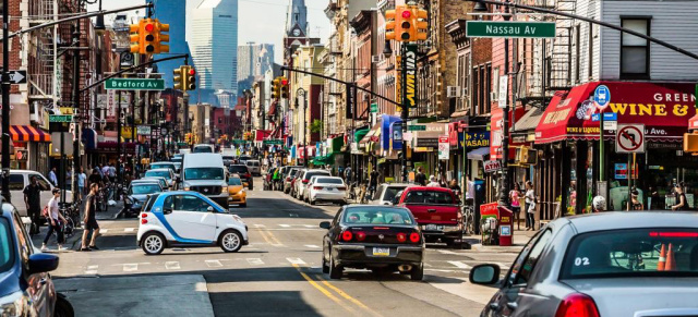 New York, New York:  car2go startet in Brooklyn: Mit dem Start in Brooklyn ist car2go in 29 europäischen und nordamerikanischen Städten präsent