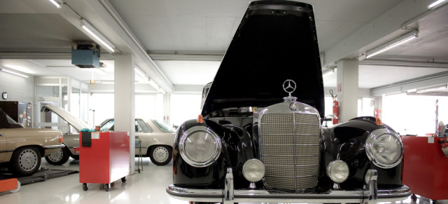 Mercedes-Benz Klassiker: Kompetenz für Klassiker: Mercedes-Benz ClassicPartner - die machen das