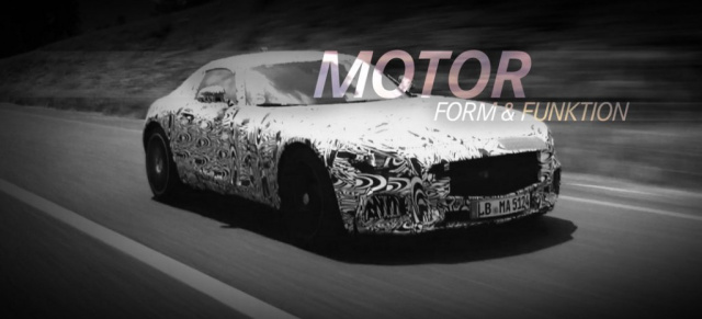 Neues Teaser Video: Mercedes-AMG GT - der Motor : Neuer filmischer Appetitanreger auf den kommenden AMG-Leckerbissen