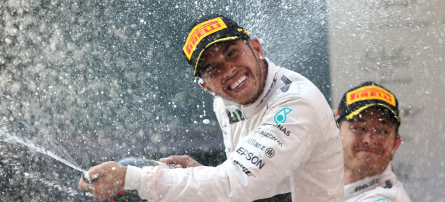 Formel 1: Großer Preis von China Rennen: Ungefährdeter Doppelsieg für die Silberpfeile!