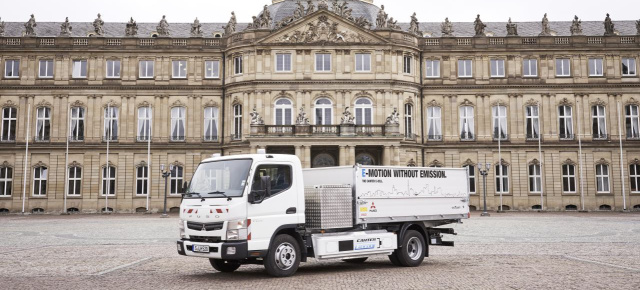 Daimler-Trucks: Fuso schwimmt mit dem Strom: Erster deutscher Lkw-Flottentest mit null Emissionen