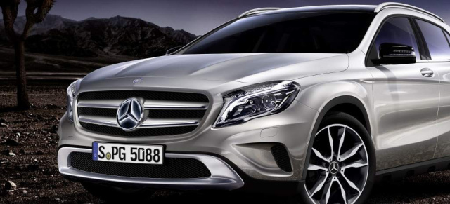 Zubehör-Highlight für Mercedes GLA: Der leuchtende Stern: So wird der Anblick des GLA zur hellen Freude