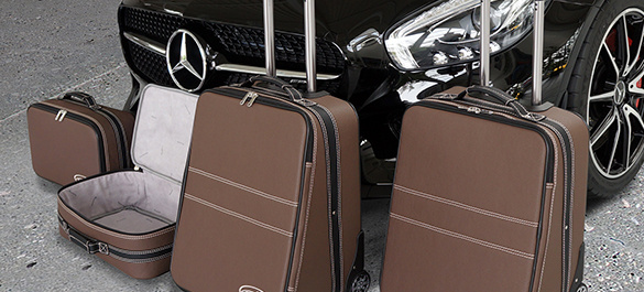Neu im Kunzmann-Shop: Fahrzeugspezifische Koffersets für Mercedes-Benz Modelle