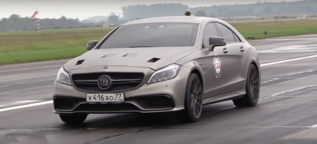 Rolling50: Getunter Mercedes CLS 63 S in Aktion (Video): Lass krachen: 990-PS-GAD-Monster auf CLS 63 S-Basis in Aktion 