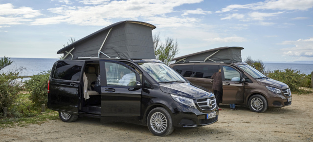 Mercedes-Benz Marco Polo ist „Das Goldene Reisemobil 2015“ : Mercedes-Benz Vans gewinnt Leserwahl von AUTO BILD REISEMOBIL