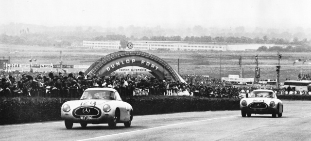 Mercedes-Benz 300 SL: 60 Jahre Doppelsieg bei den 24 Stunden von Le Mans: Zwei 300 SL (W 194) gewinnen am 14./15. Juni 1952 das legendäre 24-Stunden-Rennen von Le Mans