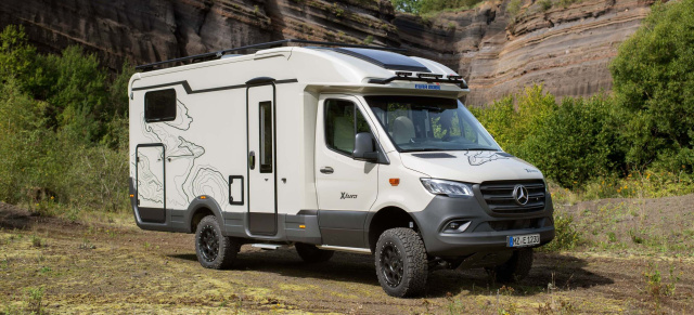 Eura Mobil präsentiert Offroad-Camper X-Tura auf Basis MB Sprinter: Neuer Camper für Touren über Stock und Stein