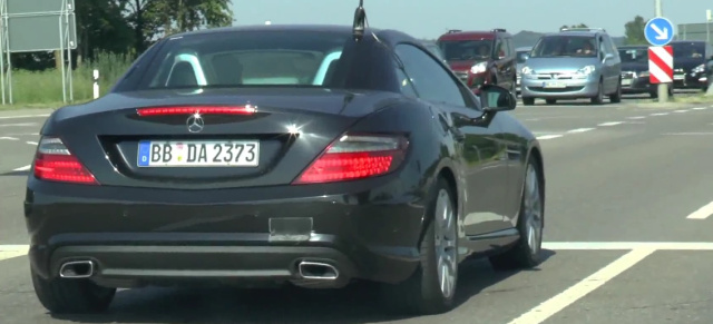 Erlkönig erwischt: Mercedes-Benz SLC: Aktuelle Bilder vom SLK-Nachfolger