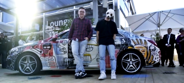 CLA StreetStyle Gewinnspiel: Der Gewinner steht fest: Rapper CRO übergibt Mercedes CLA an den neuen Besitzer 
