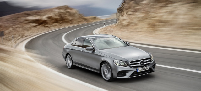 Mercedes-Benz W213: Kommt ein AMG E 43?: Die Motoren der neuen E-Klasse-Generation