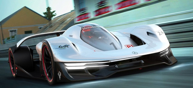 Visionär: „Mercedes-Benz DTW": Designstudent entwirft Mercedes-Rennwagen für 24h-Rennen in Le Mans 2030