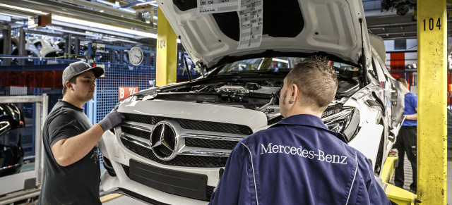 Mercedes-Benz Werk Bremen: Weiterentwicklung des Standortes als Kompetenzzentrum für die C-Klasse : MB Werk Bremen erhält zwei neue Modelle / 500 neue Arbeitsplätze
