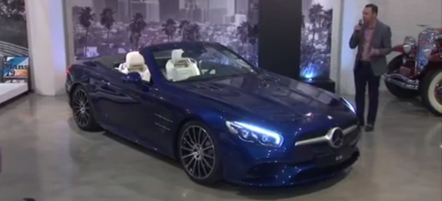L.A.‭ ‬Auto Show: Star-Video:‭ ‬Das Debüt des neuen‭ ‬Mercedes-Benz SL‭ 