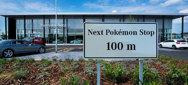 Innovativer Vertriebsweg: Mercedes-Benz „lockt“ mit Pokémon GO zu den Händlern
