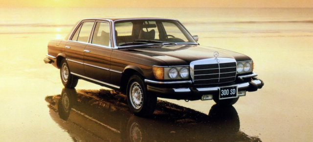 Chrom & Klasse: die  Mercedes S-Klasse W116: Mercedes-Benz Baureihen: W 116 (1972 bis 1980) - die erste offizielle S-Klasse