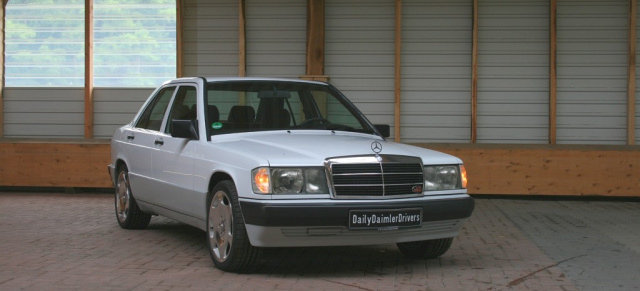 Der erste eigene Wagen  ein Mercedes-Benz! 1990 Mercedes-Benz 190E (W201): Ein Baby-Benz für einen echten Mercedes-Fan! 
