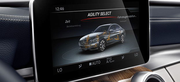 Mercedes-Benz Technik : AGILITY SELECT : Per Fingertipp verschiedene Fahrprogramme abrufen
