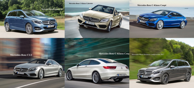 Mercedes-von morgen:: Das sind die neuen Mercedes-Benz-Modelle und -Generationen