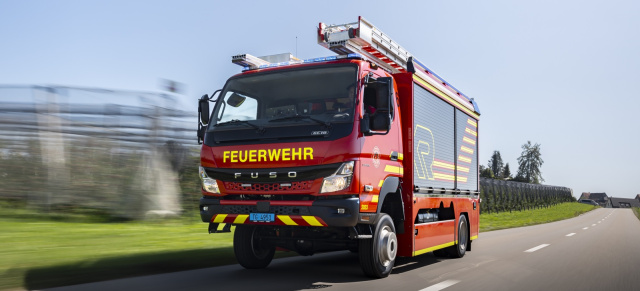Fuso at work: FUSO Canter 4x4 im Einsatz bei der Schweizer Feuerwehr