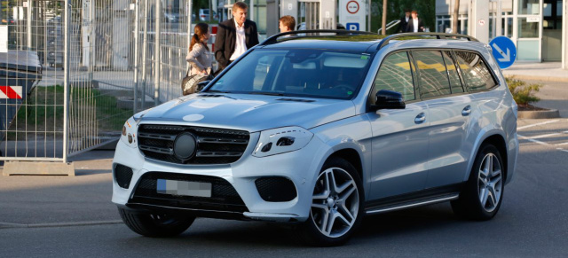 Erlkönig erwischt: Mercedes-Benz GLS: Aktuelle Fotos vom GL-Nachfolger