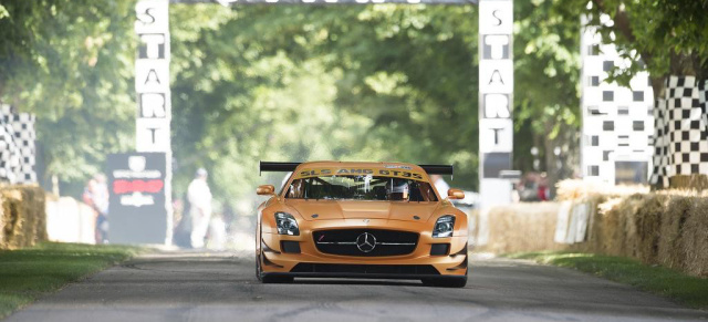 Highlights: Sternstunden des Goodwood Festival of Speed 2014: Hommage an 120 Jahre Mercedes-Benz Motorsport 