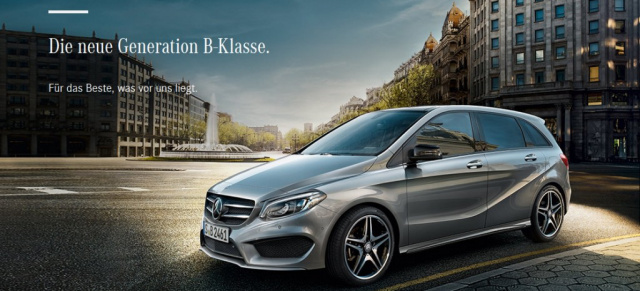 Kampagne zur Markteinführung der neuen Mercedes-Benz B-Klasse: Für das Beste, was vor uns liegt: TV-Spot mit dem Schauspieler Matthias Schweighöfer