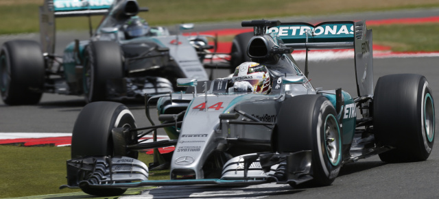 Formel 1: Großer Preis von Großbritanien, Rennen: Hart erkämpfter Doppelsieg für Mercedes-AMG Petronas!