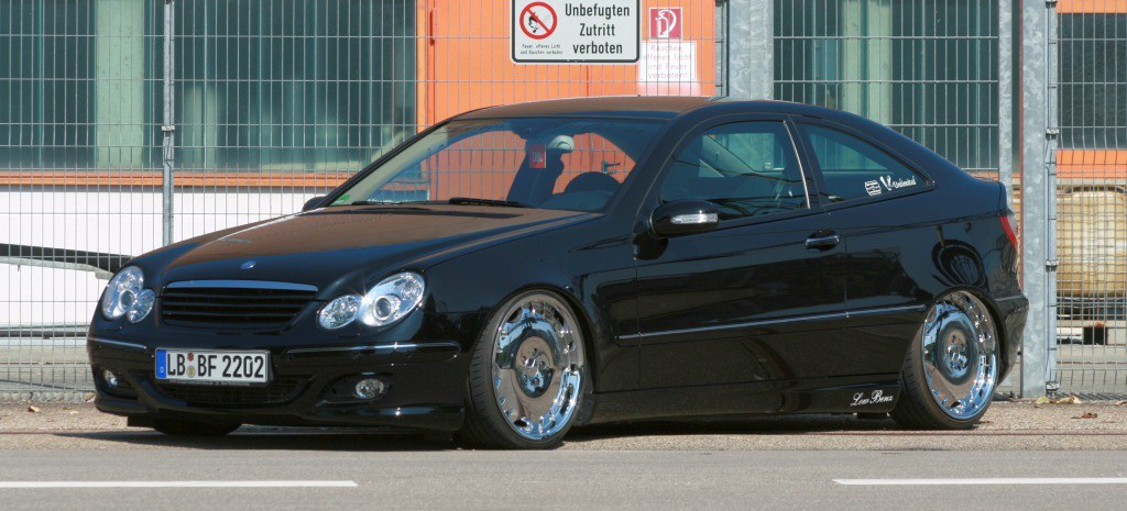 Mercedes cl203 coupe tuning #2