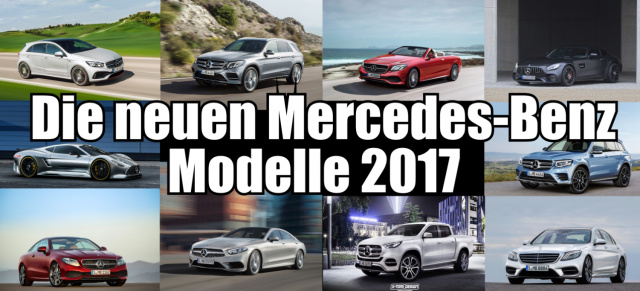 Vorschau: : Diese Mercedes-Modelle kommen in 2017