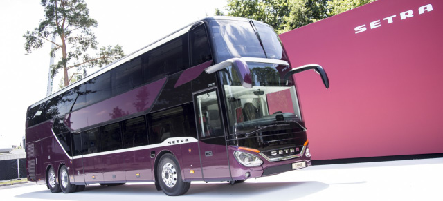 Daimler Buses: Weltpremiere: Der neue Setra Doppelstockbus S 531 DT ist da
