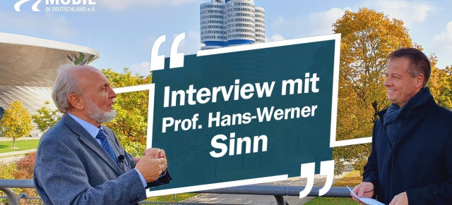 Interview mit Top-Ökonom Prof. Dr. Hans-Werner Sinn. Droht der deutschen Autoindustrie die Götterdämmerung?: Prof. Sinn: „Wir sind dabei unsere Automobilindustrie und damit das Herzstück der deutschen Wirtschaft zu ruinieren.“