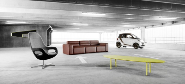 Gemeinsame Sache: smart und BoConcept: Daimler Marke smart und dänische Möbelmarke vereinbaren Design-Kooperation 