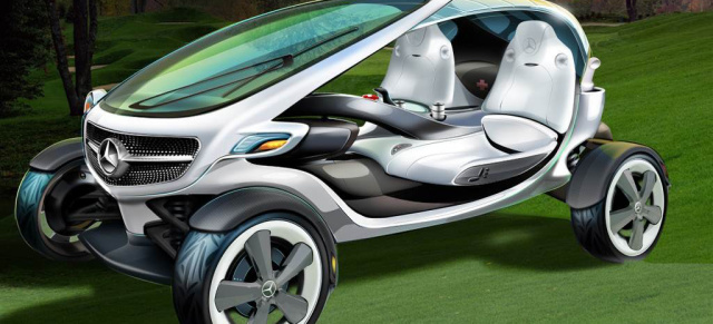 Mercedes-Benz Vision Golf Cart: Premiere am 12.07.2016 : Der "Golf-Sport-Wagen" mit Stern feiert am 12.Juli sein Debüt 