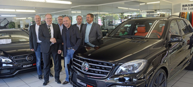 BRABUS und SONAX besiegeln Partnerschaft: Kooperation: Besondere Automobile und innovative Premium-Pflegeprodukte.