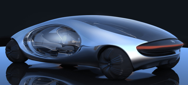 Mercedes von morgen: Mercedes-Benz Quartett: Visionäre vollautomatisierte Luxus-Limousine
