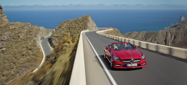 Wallpaper: Der neue Mercedes SLK : Die schönsten Bilder von der dritten Generation des kleinen Mercedes-Roadsters zum Downloaden!